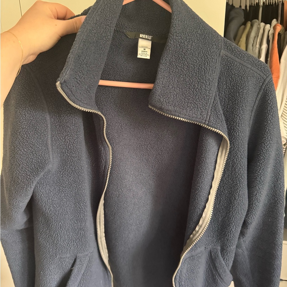 REI Navy Women's Fleece Jacket